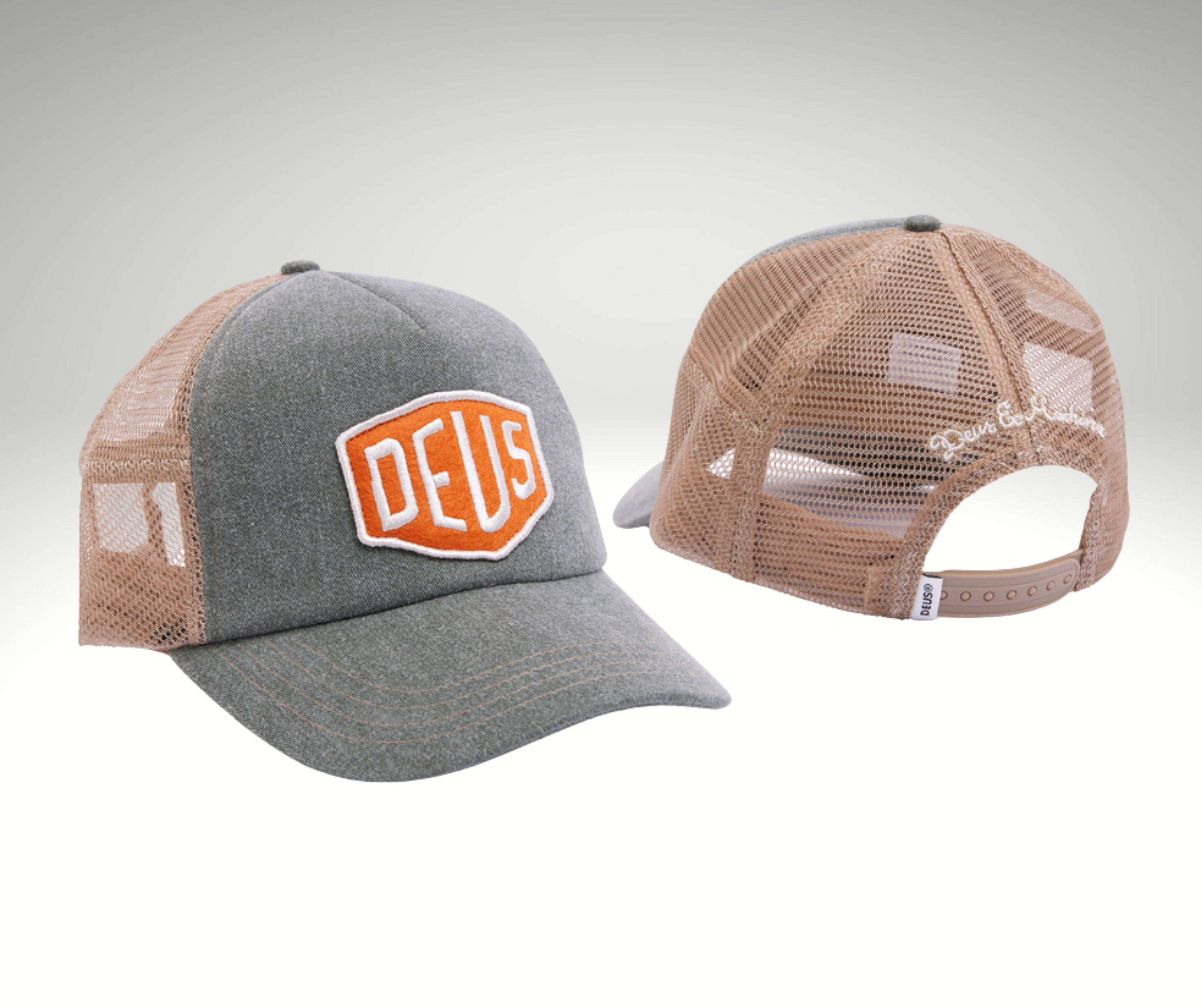 Deus Ex Machina Garment Dyed Shield Trucker