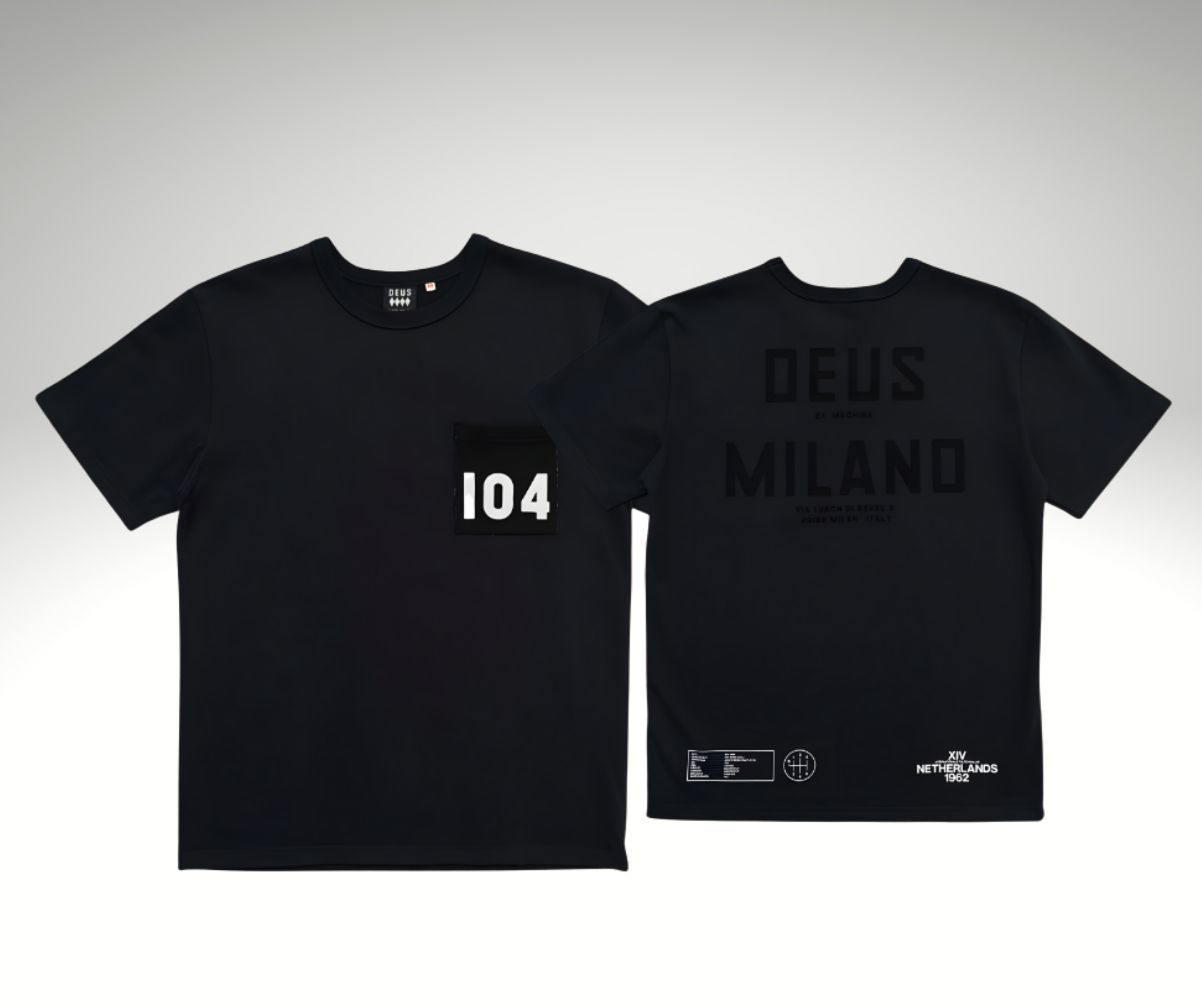 Deus Ex Machina Milano Address Tee X Matt Willey
