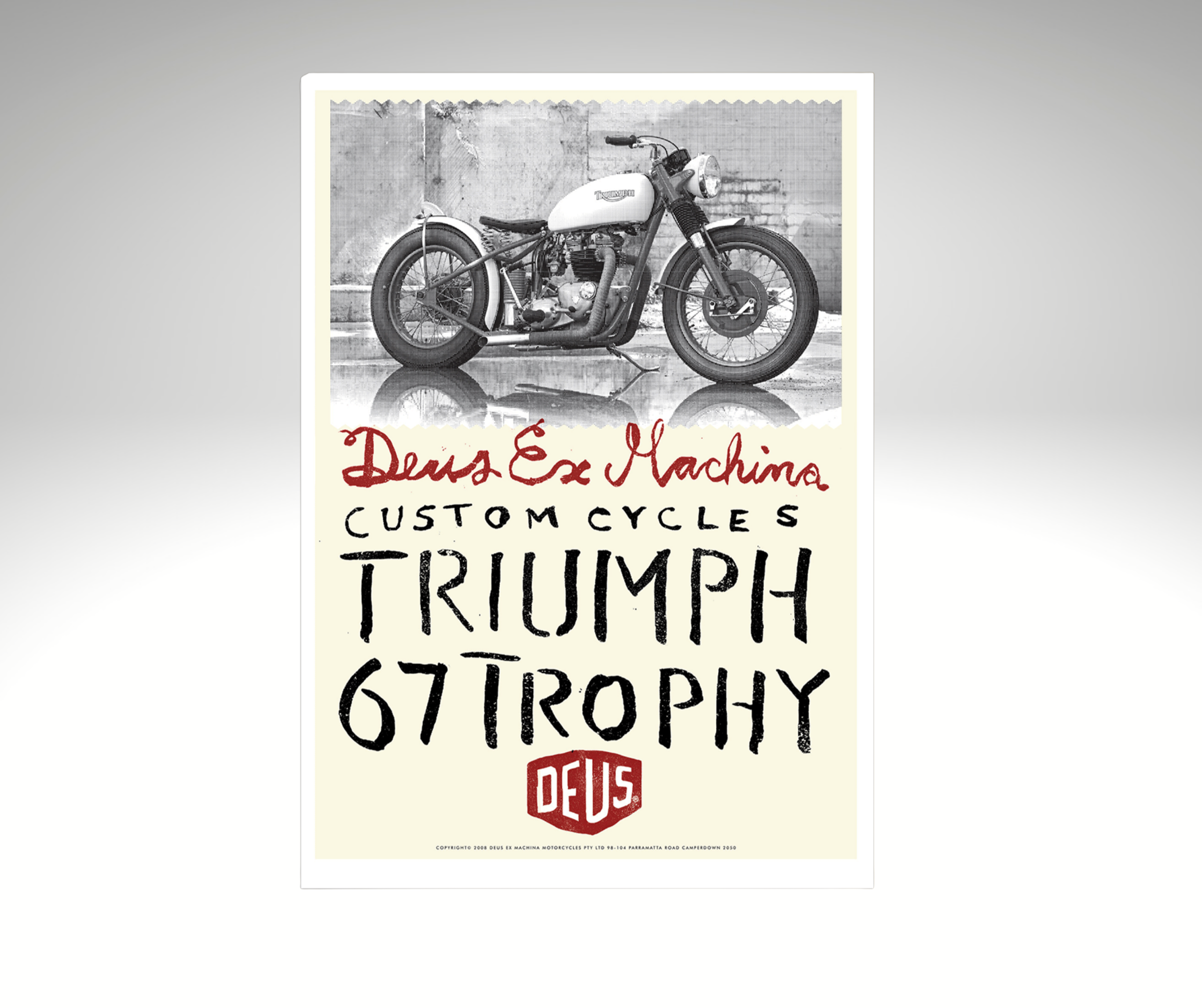 Deus Ex Machina Triumph Trophy Poster