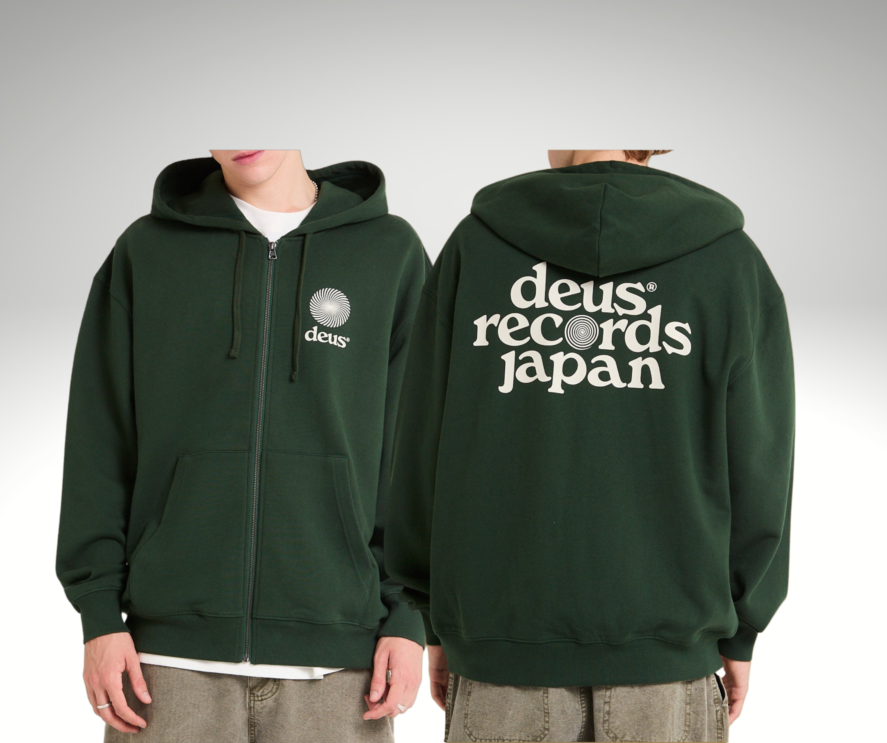 Deus Ex Machina Strata Zip Hoodie