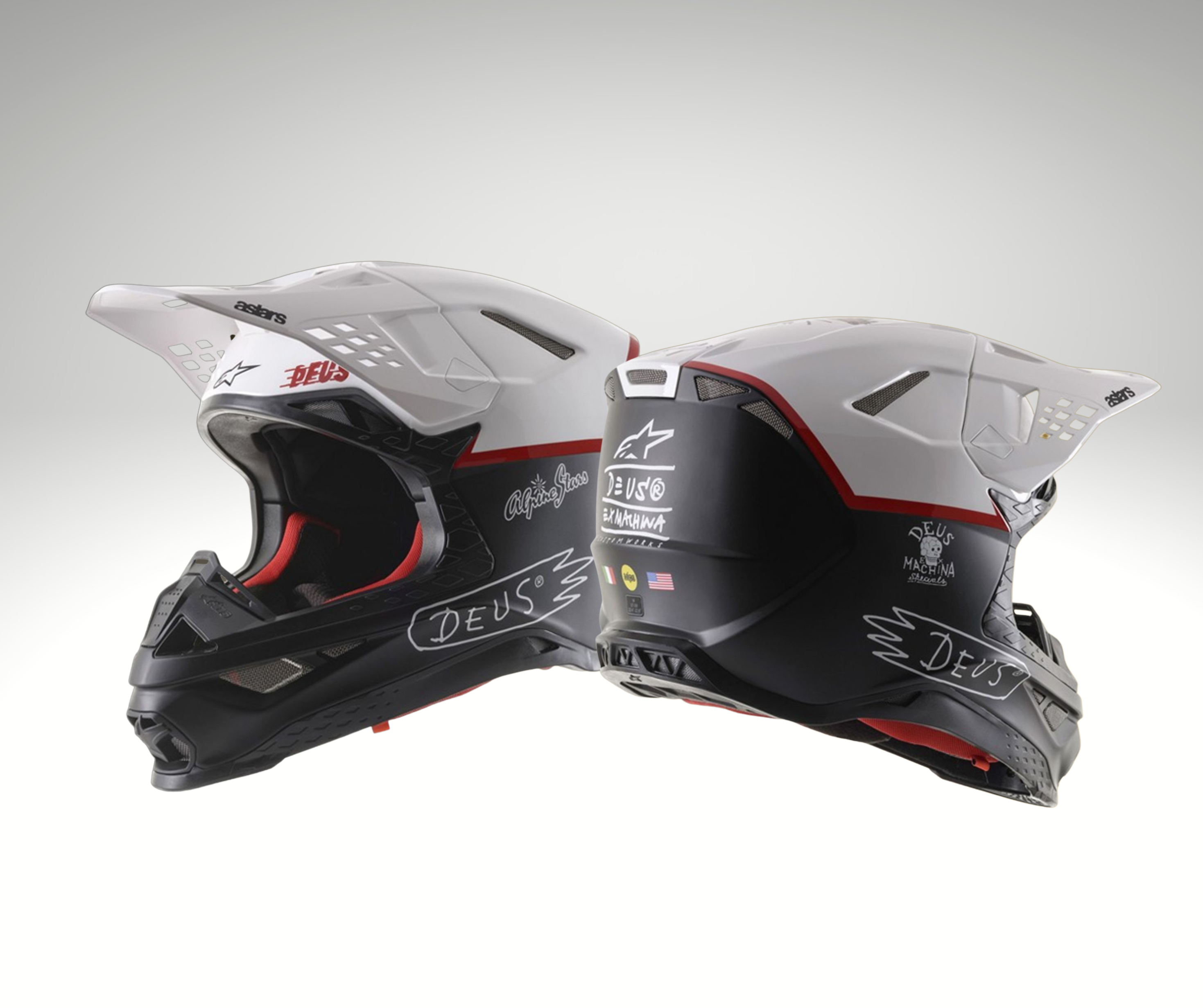 Deus Ex Machina Alpinestar Supertech S-M8 Helmet