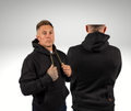 Sa1nt Embroidered Cotton Tencel Hoodie