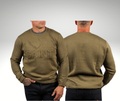 Sa1nt No.1 Embossed Cotton Tencel Crew