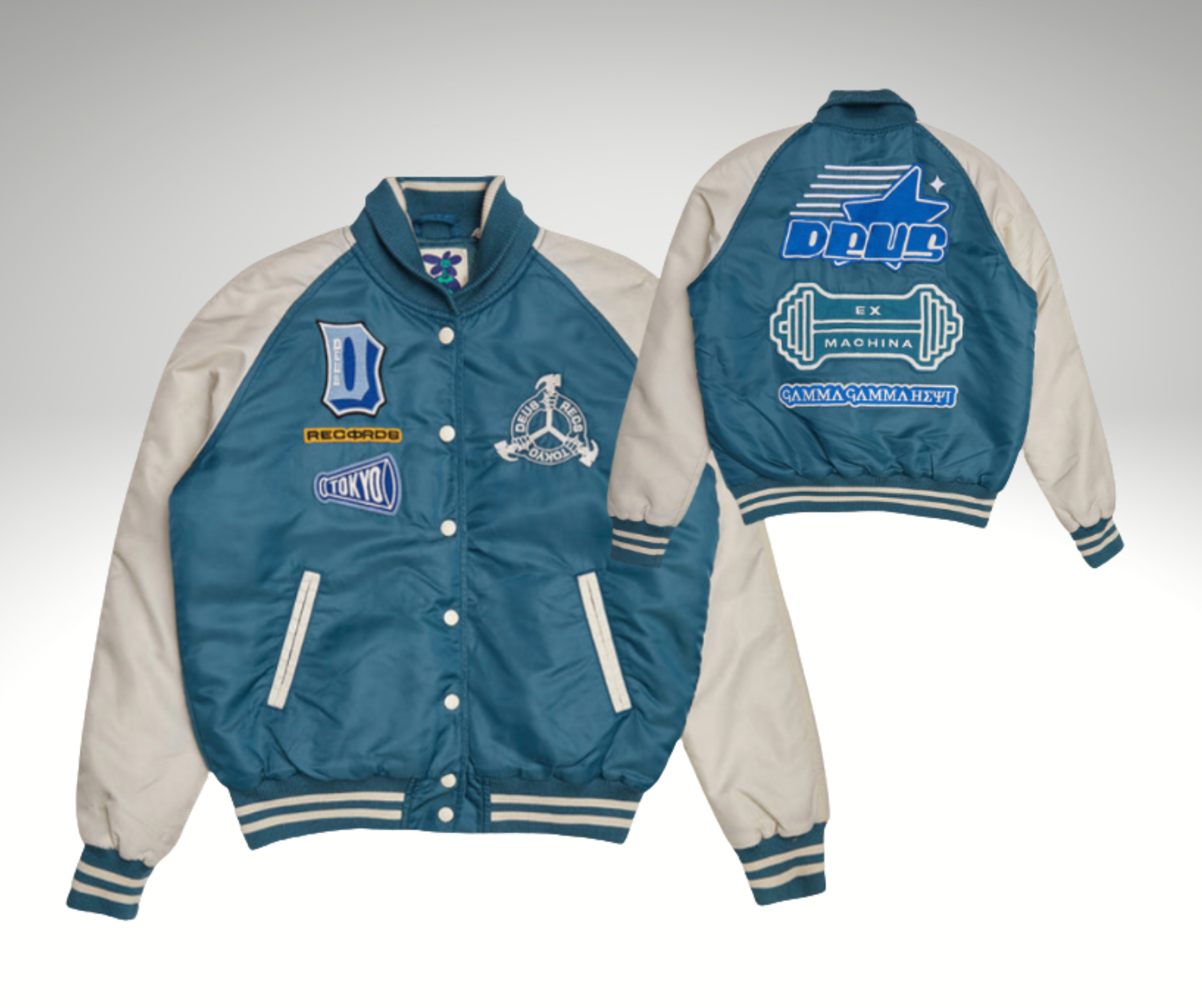 Deus Ex Machina Chromatic Varsity Jacket (Womens)