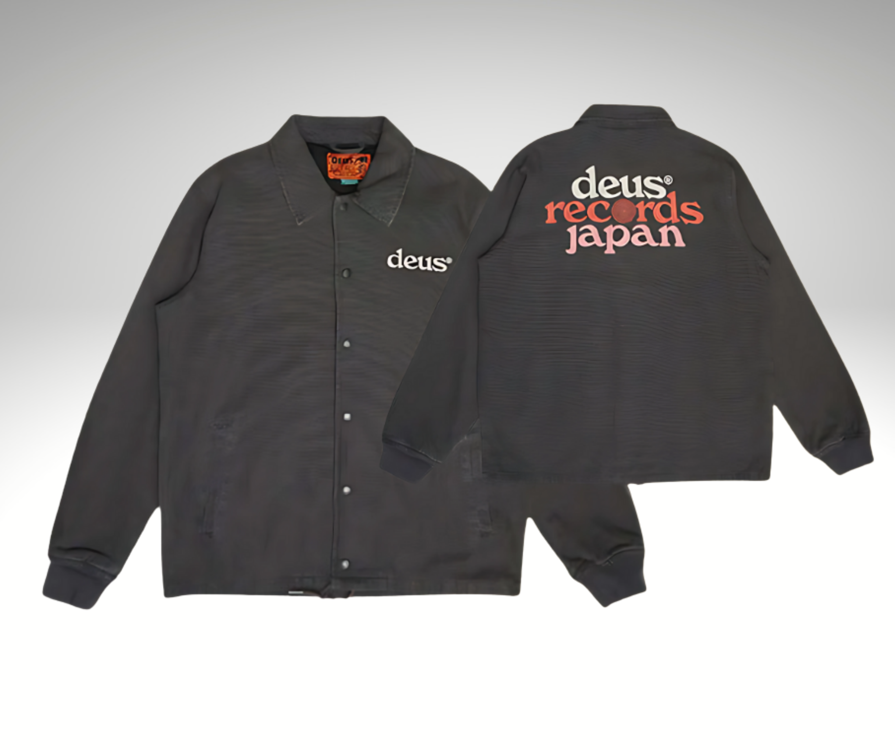 Deus Ex Machina Records Canvas Jacket
