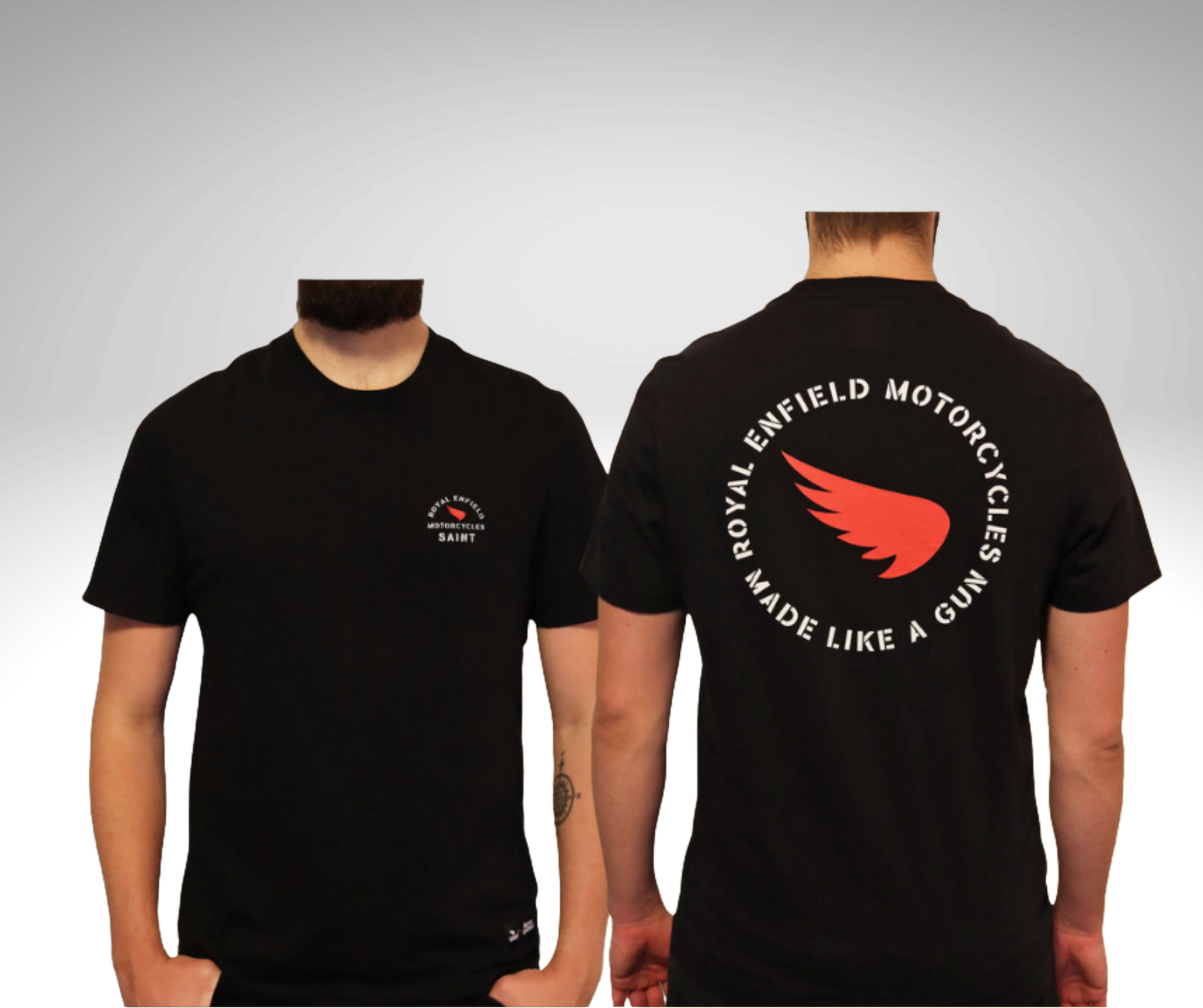 Sa1nt X Royal Enfield Made Like a Gun Tee Exclusive