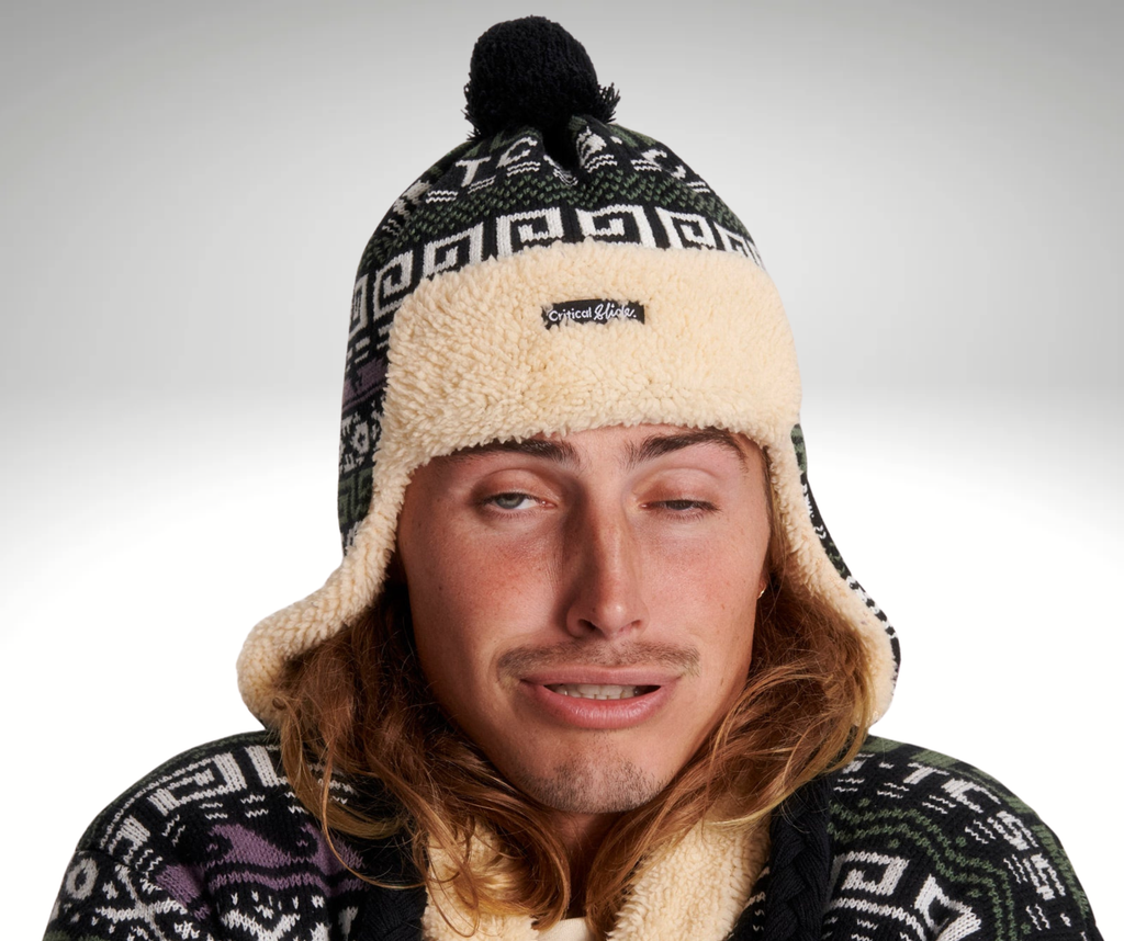 Critical Slide Blunder Trapper Beanie
